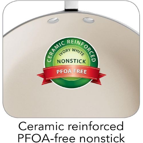  Tramontina Ceramic-Reinforced Nonstick Fry Pans, Set of 3