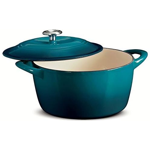  Tramontina Enameled Cast Iron 6.5 Qt Covered Round Dutch Oven