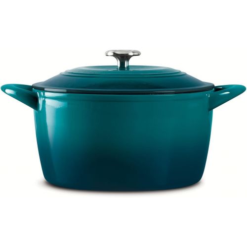  Tramontina Enameled Cast Iron 6.5 Qt Covered Round Dutch Oven