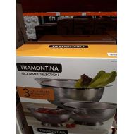 Tramontina Goumet Tramontina Gourmet Stainless Steel Colander strainer Set