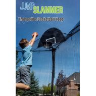 Trampoline Pro Jump Slammer Trampoline Basketball Hoop | Easy Install | Foam Ball Included