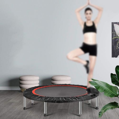  Trampolines 48 Inches Folding Indoor with Safety Pad for Kids Adults - Max Load 496lbs