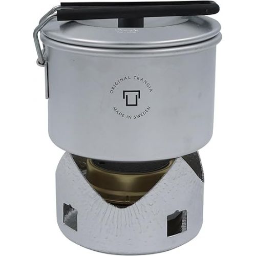  Trangia Micro Original Lightweight Compact Stove | Perfect for Solo Camping | Includes T-Cup w/Lid