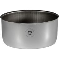 TRANGIA 25 Duossal 2.0 Stainless Steel Lined Aluminum Saucepan, 1.5L,Black