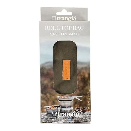  Trangia Roll Top Mess Tin Storage Bag, Size Small, Olive,TR-619101