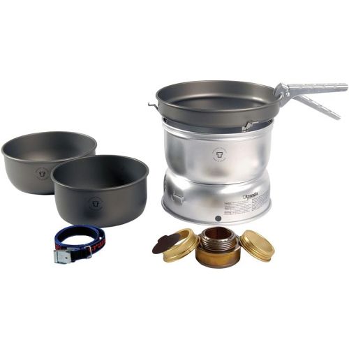  Trangia 25 Series, Aluminum Camping Kitchen Set, Alcohol Stove Included