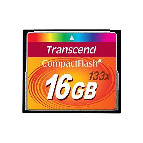  Transcend 16gb Compactflash (cf) Card - 133x - 16 Gb