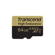 Transcend Information 64GB Micro Card with Adapter (TS64GUSDXC10V)