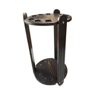 Transcend United Round Floor Billiards Cue Stand-Hold 9 Cues, High Density Board