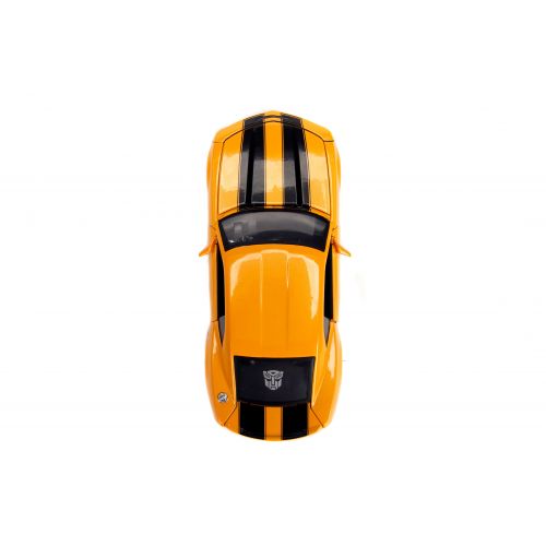 트랜스포머 TRANSFORMERS-HASBRO Hollywood Rides 1:24 Scale 2006 Chevrolet Camaro Concept Bumblebee in Yellow from Transformers Diecast Car by Jada Toys
