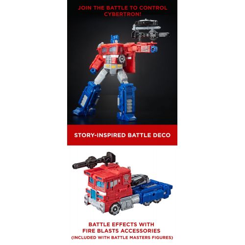 트랜스포머 Transformers Generations War for Cybertron: Siege Voyager Class WFC-S11 Optimus Prime Action Figure