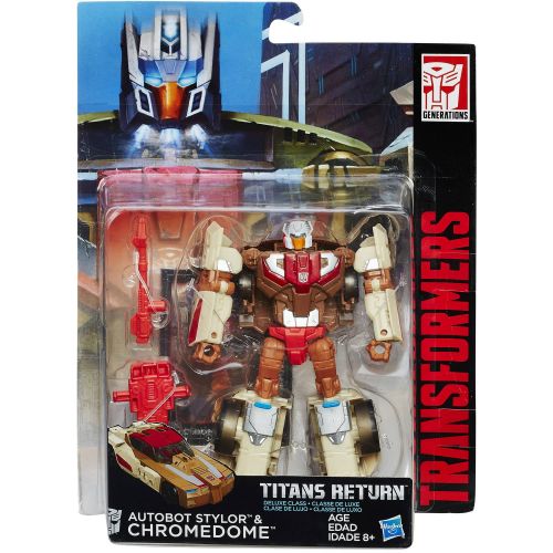 트랜스포머 Transformers Generations Titans Return Titan Master Autobot Stylor and Chromedome