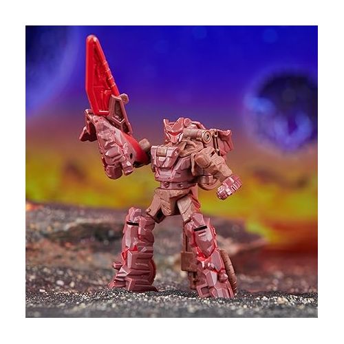 트랜스포머 Transformers Legacy United Core Class Infernac Universe Bouldercrash, 3.5-Inch Converting Action Figure, 8+