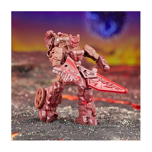 트랜스포머 Transformers Legacy United Core Class Infernac Universe Bouldercrash, 3.5-Inch Converting Action Figure, 8+