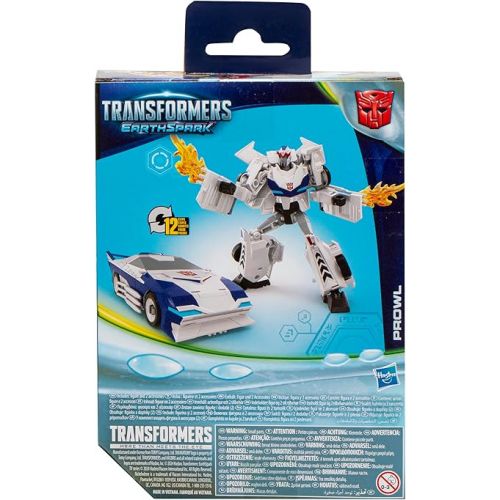 트랜스포머 Transformers EarthSpark Deluxe Class Prowl 5-Inch Robot Action Figure, Converts in 12 Steps, Interactive Toys for Boys for Girls Age 6 and Up