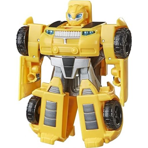 트랜스포머 Transformers Playskool Heroes Rescue Bots Academy Classic Heroes Team Bumblebee Converting Toy, 4.5-Inch Action Figure, Kids Ages 3 and Up