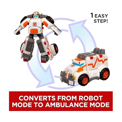 트랜스포머 Transformers Playskool Heroes Transformers Rescue Bots Medix The Doc-Bot, Action Figure, Ages 3-7 (Amazon Exclusive)