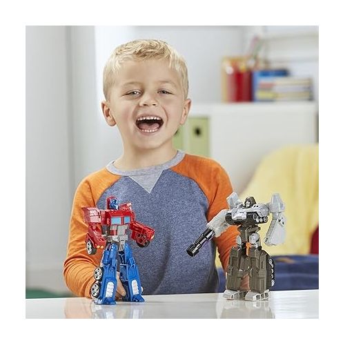 트랜스포머 Transformers Toys Heroes and Villains Optimus Prime and Megatron 2-Pack Action Figures - for Kids Ages 6 and Up, 7-inch (Amazon Exclusive)