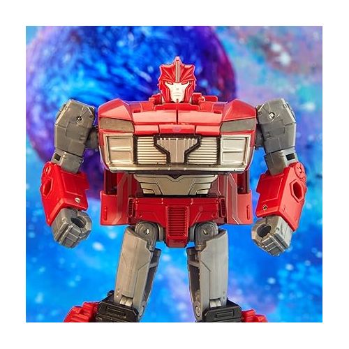 트랜스포머 Transformers Toys Generations Legacy Deluxe Prime Universe Knock-Out Action Figure - Kids Ages 8 and Up, 5.5-inch