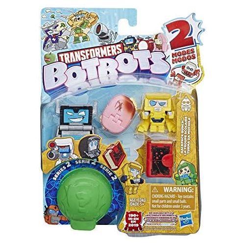 트랜스포머 Transformers Toys Botbots Series 2 Backpack Bunch 5 Pack  Mystery 2-in-1 Collectible Figures! Kids Ages 5 & Up (Styles & Colors May Vary) by Hasbro