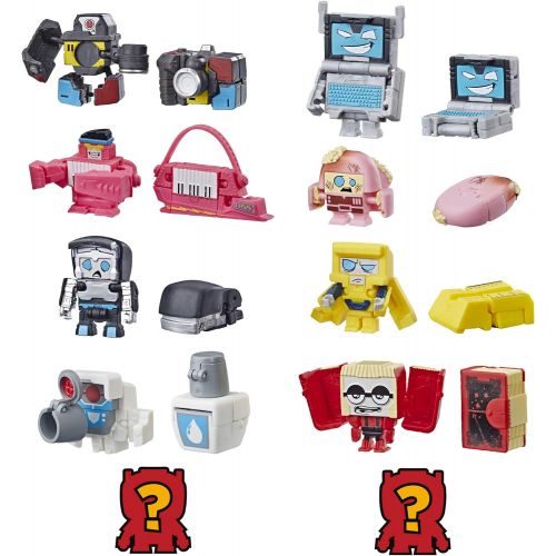 트랜스포머 Transformers Toys Botbots Series 2 Backpack Bunch 5 Pack  Mystery 2-in-1 Collectible Figures! Kids Ages 5 & Up (Styles & Colors May Vary) by Hasbro