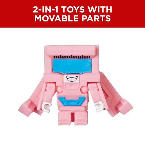 트랜스포머 Transformers E4138 Botbots Toys Series 1 Techie Team 5 Pack -- Mystery 2-in-1 Collectible Figures!