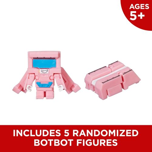 트랜스포머 Transformers E4138 Botbots Toys Series 1 Techie Team 5 Pack -- Mystery 2-in-1 Collectible Figures!