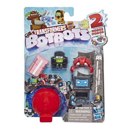 트랜스포머 Transformers E4138 Botbots Toys Series 1 Techie Team 5 Pack -- Mystery 2-in-1 Collectible Figures!