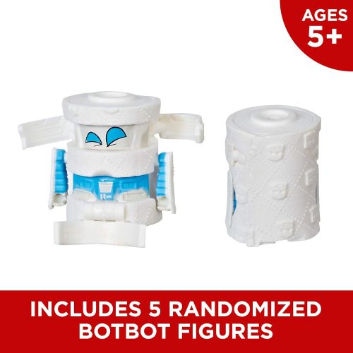 트랜스포머 Transformers BotBots Toys Series 1 Toilet Troop 5-Pack -- Mystery 2-in-1 Collectible Figures!