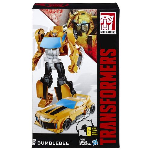 트랜스포머 Transformers Toys Heroic Bumblebee Action Figure - Timeless Large-Scale Figure, Changes into Yellow Toy Car, 11 (Amazon Exclusive)