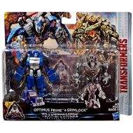 Transformers The Last Knight Optimus Prime & Grimlock ToysRus Exclusive 3 Inch Figure 2 Pack