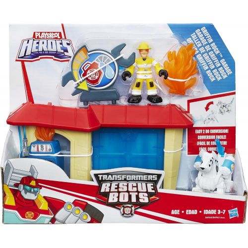 트랜스포머 Playskool Heroes Transformers Rescue Bots Griffin Rock Garage