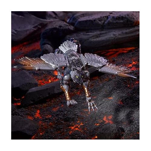 트랜스포머 Transformers Legacy United Voyager Class Beast Wars Universe Silverbolt, 7-inch Converting Action Figure, 8+ Years