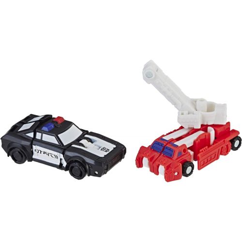 트랜스포머 Transformers Toys Generations War for Cybertron: Siege Micromaster Wfc-S19 Autobot Rescue Patrol 2 Pack Action Figure - Adults & Kids Ages 8 & Up, 1.5