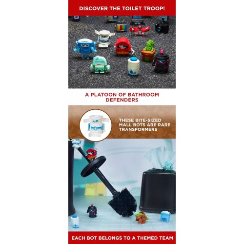 트랜스포머 Transformers BotBots Toys Series 1 Toilet Troop 5-Pack -- Mystery 2-in-1 Collectible Figures!