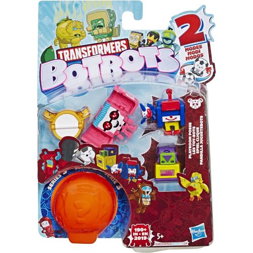 트랜스포머 Transformers Toys BotBots Series 5 Party Favours 5 Pack, Mystery 2-in-1 Collectible Figures! Children Aged 5 and Up - Multicolor