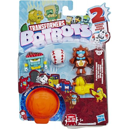 트랜스포머 Transformers Toys BotBots Series 5 Party Favours 5 Pack, Mystery 2-in-1 Collectible Figures! Children Aged 5 and Up - Multicolor