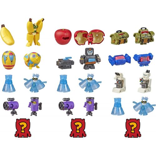 트랜스포머 Transformers Toys BotBots Series 5 Party Favours 5 Pack, Mystery 2-in-1 Collectible Figures! Children Aged 5 and Up - Multicolor