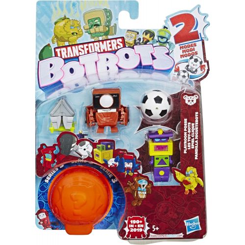 트랜스포머 Transformers Toys BotBots Series 5 Party Favours 5 Pack, Mystery 2-in-1 Collectible Figures! Children Aged 5 and Up - Multicolor