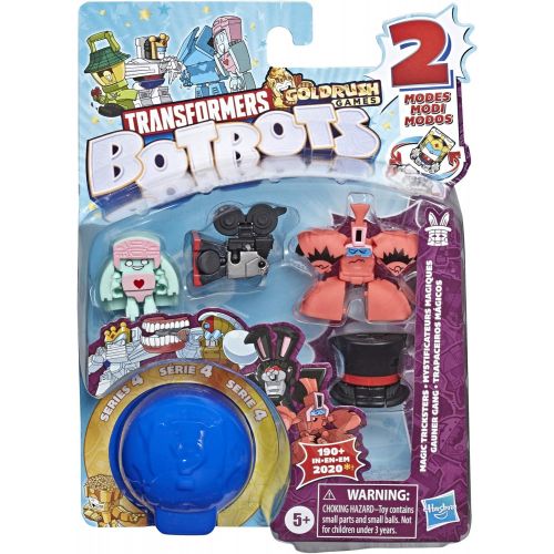 트랜스포머 Transformers Toys BotBots Series 5 Party Favours 5 Pack, Mystery 2-in-1 Collectible Figures! Children Aged 5 and Up - Multicolor