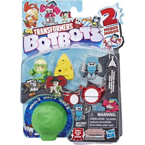 트랜스포머 Transformers Toys Botbots Series 2 Music Mob 5 Pack  Mystery 2-in-1 Collectible Figures! Kids Ages 5 & Up (Styles & Colors May Vary) by Hasbro