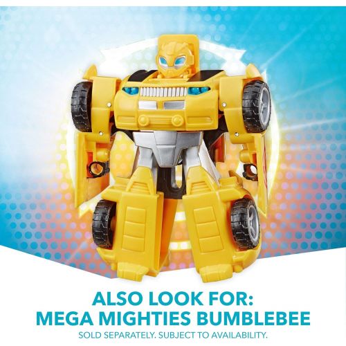 트랜스포머 Transformers Playskool Heroes Mega Mighties Rescue Bots Academy Optimus Prime Figure 10 Figure, Collectible Toys for Kids Ages 3 & Up