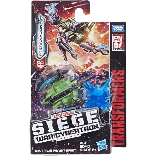 트랜스포머 Transformers Toy Generations War for Cybertron: Siege Battle Masters Wfc-S16 Pteraxadon Action Figure - Adults & Kids Ages 8 & Up, 1.5