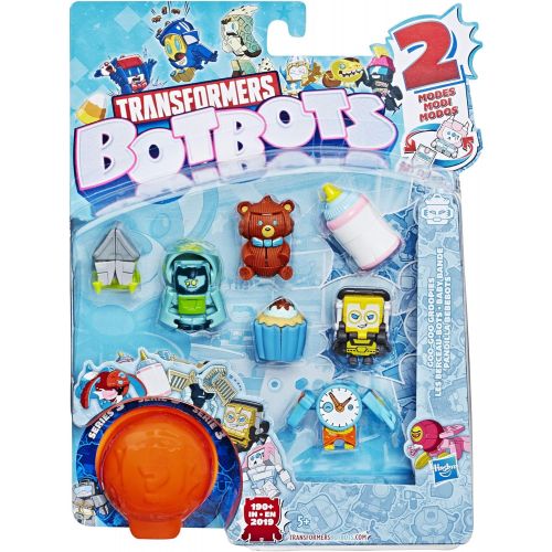 트랜스포머 Transformers Toys Botbots Series 3 Goo-Goo Groopies 8 Pack  Mystery 2-in-1 Collectible Figures! Kids Ages 5 & Up (Styles & Colors May Vary) by Hasbro