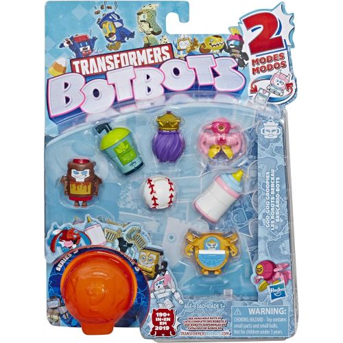 트랜스포머 Transformers Toys Botbots Series 3 Goo-Goo Groopies 8 Pack  Mystery 2-in-1 Collectible Figures! Kids Ages 5 & Up (Styles & Colors May Vary) by Hasbro