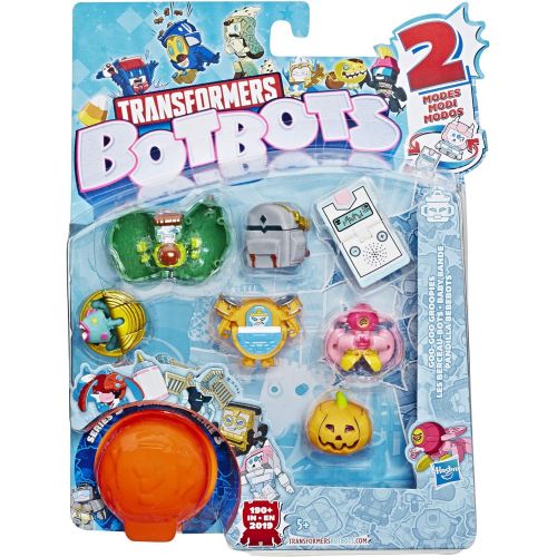 트랜스포머 Transformers Toys Botbots Series 3 Goo-Goo Groopies 8 Pack  Mystery 2-in-1 Collectible Figures! Kids Ages 5 & Up (Styles & Colors May Vary) by Hasbro