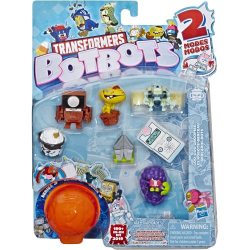 트랜스포머 Transformers Toys Botbots Series 3 Goo-Goo Groopies 8 Pack  Mystery 2-in-1 Collectible Figures! Kids Ages 5 & Up (Styles & Colors May Vary) by Hasbro