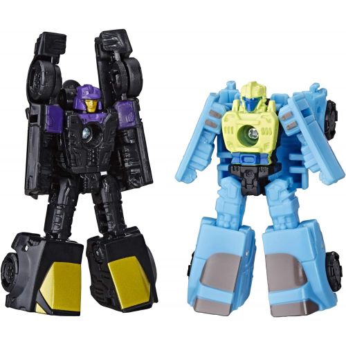 트랜스포머 Transformers Toys Generations War for Cybertron: Siege Micromaster WFC-S32 Decepticon Sports Car Patrol 2-Pack - Adults and Kids Ages 8 and Up, 1.5-inch