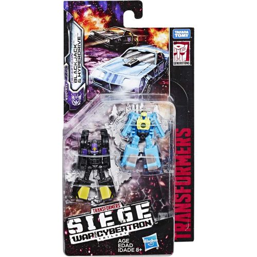 트랜스포머 Transformers Toys Generations War for Cybertron: Siege Micromaster WFC-S32 Decepticon Sports Car Patrol 2-Pack - Adults and Kids Ages 8 and Up, 1.5-inch