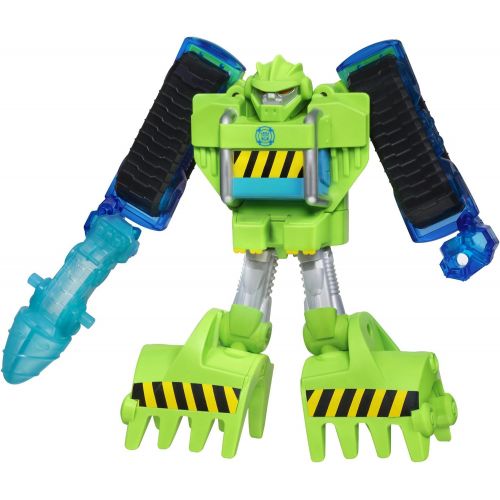트랜스포머 Playskool Heroes Transformers Rescue Bots Energize Boulder the Construction-Bot Action Figure, Ages 3-7 (Amazon Exclusive)